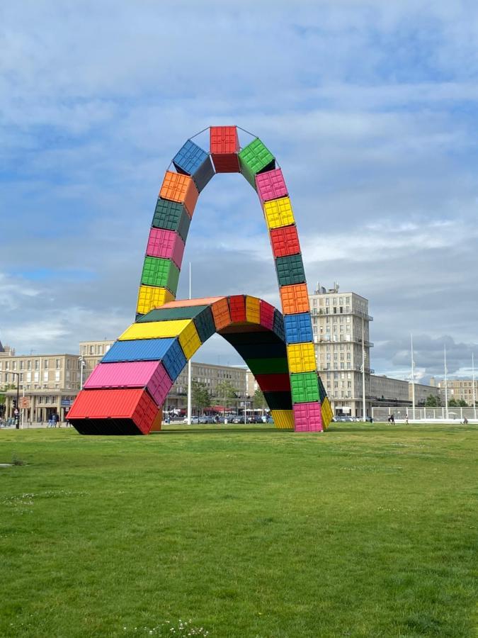 Vivez Le Centre Ville A La Plage - Balcon Le Havre Buitenkant foto